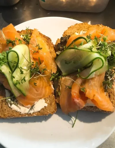 Broodje zalm GIO Kookt